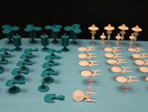 star trek catan ferengi conjunto juegos juego de mesa marauder los colonos 3d print model - Mito3D
