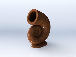 spirale altoparlante audio 3d print model - Mito3D