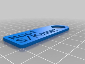 meine angepasste simplekey-tag Organisation 3d print model - Mito3D