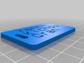 yenni organizzazione personalizzato 3d print model - Mito3D