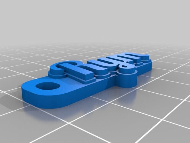 yanni1 i portachiavi personalizzato 3D print model - Mito3D