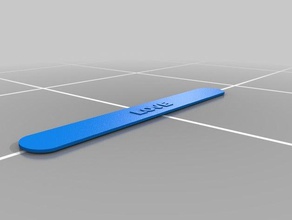 targhetta 3d de l'impression tests 3d print model - Mito3D