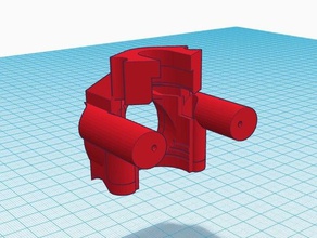 k8200 e3d v6 mount nozzle fan printer extruders 3d print model - Mito3D