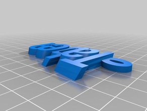 tabea organización personalizado 3d print model - Mito3D