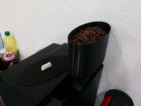 Kaffee-Maschine, bean-load-extender Küche Essen 3d print model - Mito3D