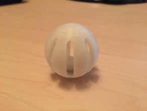 cat toy ball-ball Haustiere customizer 3d print model - Mito3D