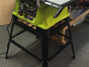 ryobi scie de table réglage la hauteur du bloc machine outils 3d print model - Mito3D