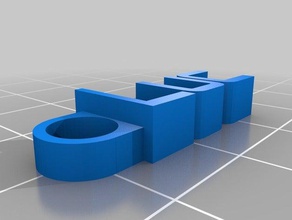 luc organização personalizado 3d print model - Mito3D