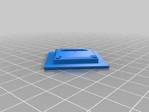 sewable flexible de celda moneda titular la brida moda batería soporte electrónica ninjaflex 3d print model - Mito3D