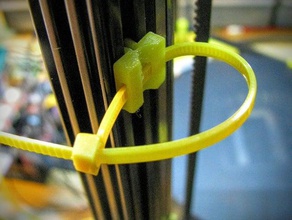 openbeam 1515 cabo prendedor de gravata 3d a impressora partes clip do kossel mini clipe openbean 3d print model - Mito3D