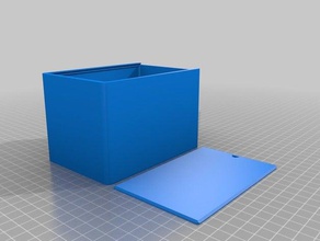 box sliding lid 30cal ammo can containers customized 3d print model - Mito3D