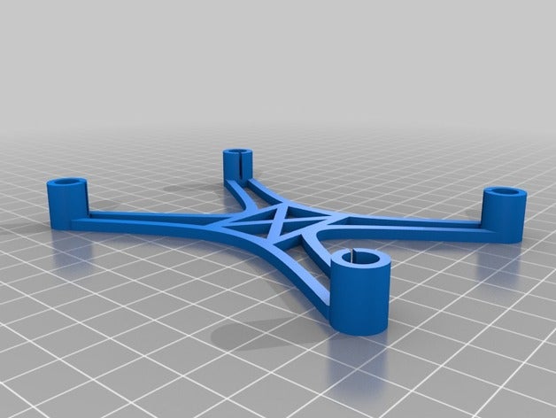 mi personalizados hiperbólico micro cepillado quadcopter marco rc los vehículos 3D print model - Mito3D