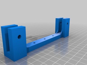 köprü düz mıknatıslar kullanarak aşağı kravat rc araçlar 3d print model - Mito3D