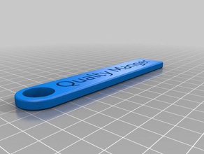 manger key chain accessories customized 3d print model - Mito3D