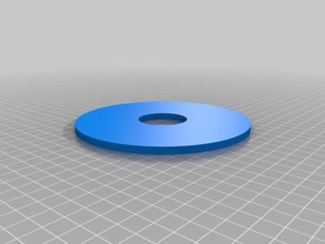 my customized circular washer replacement parts 3d print model - Mito3D