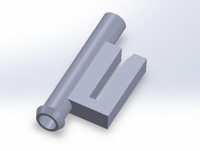WC Teil refill-Rohr-Anschluss überlauf-Rohr Bad 3d print model - Mito3D