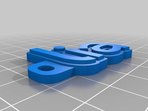 lia Schlüsselanhänger angepasst 3d print model - Mito3D
