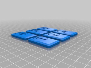 rummikub azulejos playsets 3d print model - Mito3D