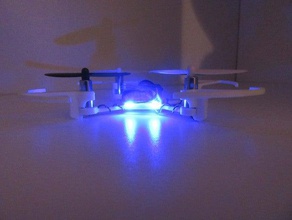 smart drone micro rc des véhicules hubsan nano qx quad quadricoptère 3d print model - Mito3D