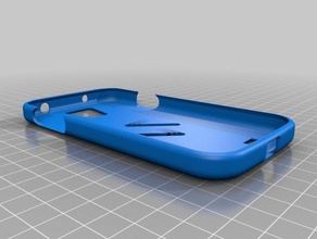 samsung galaxy s4 case smartfriendz logo mobile phone 3d print model - Mito3D