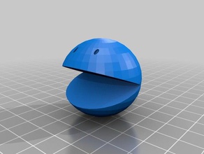 pac man 3d impresión 3d print model - Mito3D