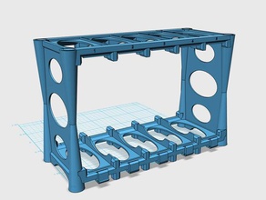 fit-pc2 mini rack de servidor computador montagem 3d print model - Mito3D