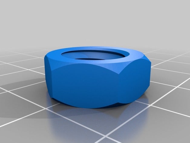 ecrou 10 partes personalizado 3D print model - Mito3D