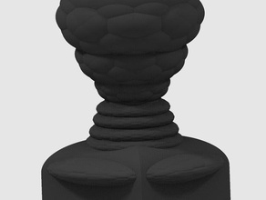alien goblet decor 3d print model - Mito3D