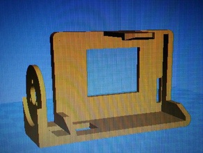 sj 4000 support d'appareil-photo hobby 3d print model - Mito3D