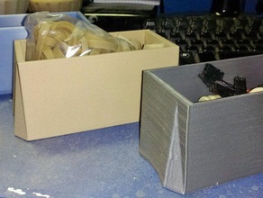 Halter - Organisation box 3d print model - Mito3D