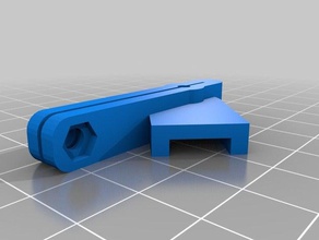 yatak seviyesi kaba kelepçeler 3d yazıcı parçalar parçaları otomatik tesviye prusa i3 çelik 3d print model - Mito3D