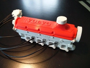 hollow spark plug 3mm led automotive 22re toyota volvo 3d print model - Mito3D