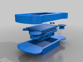 taşınabilir emu istasyonu görünümü patladı 3d baskı 3d print model - Mito3D