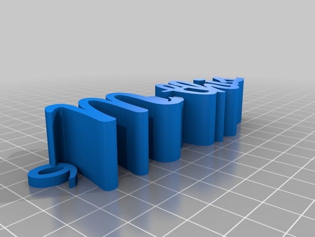 mathis de porte-clés personnalisé 3D print model - Mito3D