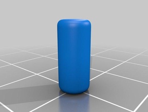 cylindre Ohrringe angepasst 3d print model - Mito3D