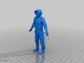 star wars scout trooper sculture mustangdave 3d print model - Mito3D