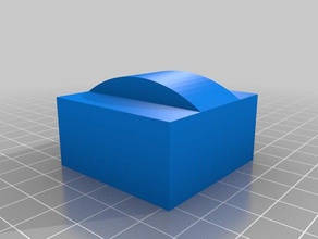 snow cube sport outdoors snowball snowcube 3d print model - Mito3D