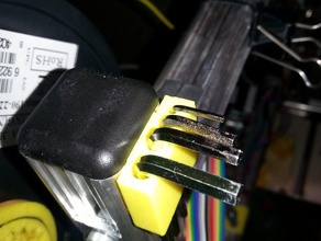 3d rag hex key holder printer accessories 3drag wrench tool velleman k8200 3d print model - Mito3D