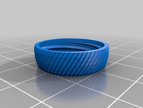 158x816 my customized container knurled lid containers 3d print model - Mito3D