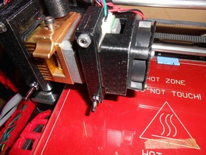 holder fan nema17 3d printer parts cooling mk8 mk9 3d print model - Mito3D