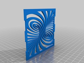 mum spiral dekor 3d print model - Mito3D