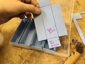 des inserts en mousse stockage fioles de verre outil les titulaires boîtes 3d print model - Mito3D
