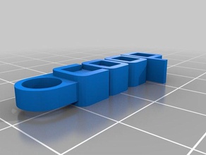 cooper Schlüsselanhänger - Organisation angepasst 3d print model - Mito3D