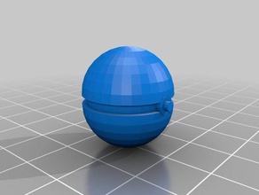 pok&eacuteball 3d printing 3d print model - Mito3D