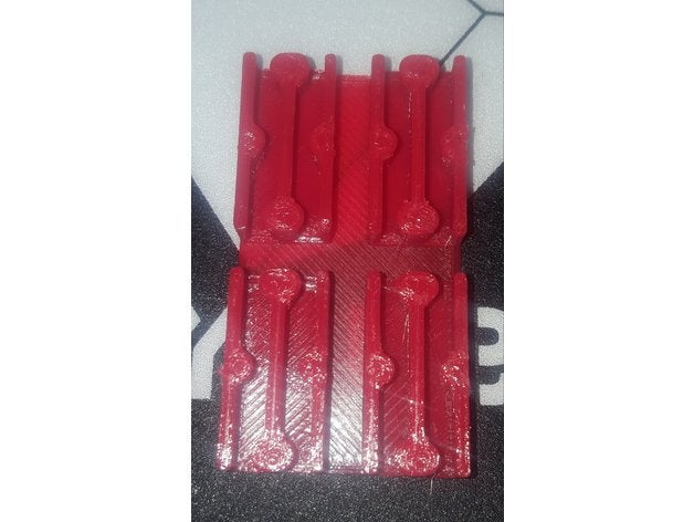 4 filament clips brim 3d printer accessories 175 3D print model - Mito3D