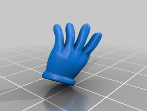 mickey-Händen Skulpturen 3d print model - Mito3D