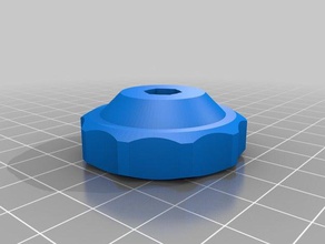 meu personalizados fingerwheel porca anpassbares handrad f&uumlr mutter partes 3d print model - Mito3D