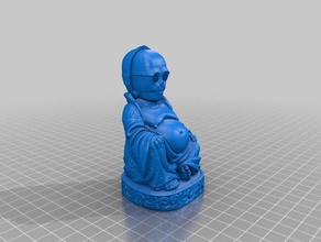 c3po buddha props star wars 3d print model - Mito3D