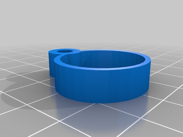 mw-Schlüsselring Schmuck angepasst 3D print model - Mito3D