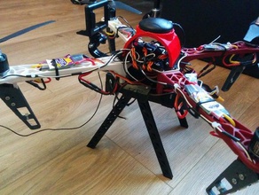 f450 q450 landing leg rc vehicles dji drone 3d print model - Mito3D